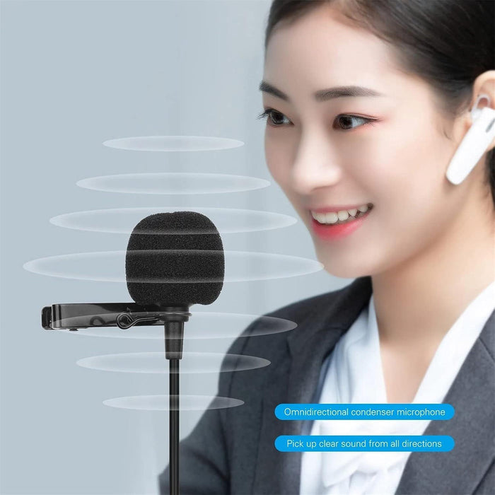1.5M Metal Lavalier Microphone