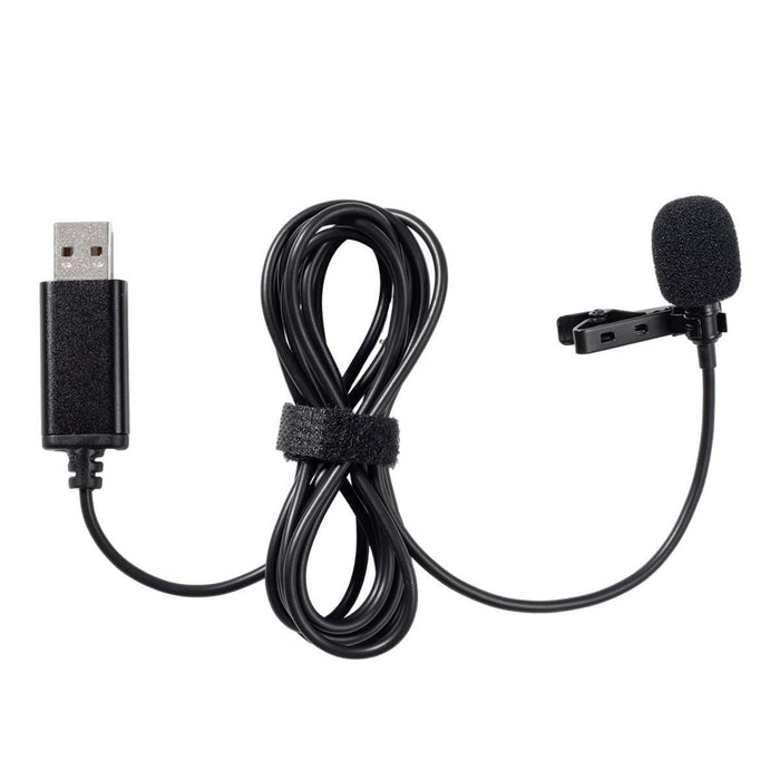2M Usb Lavalier Microphone For Laptop Recording