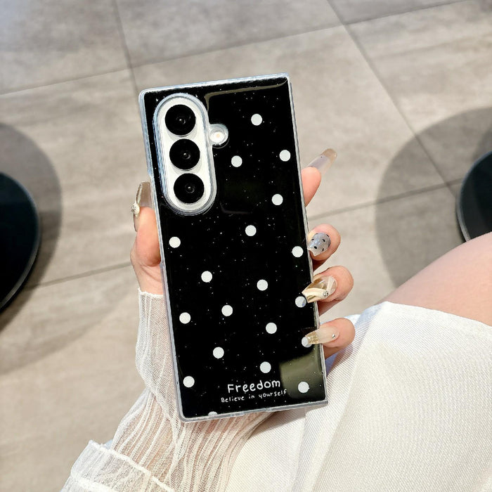 For Samsung Galaxy Z Fold7 5G Sparkling Dotted Pattern Phone Case