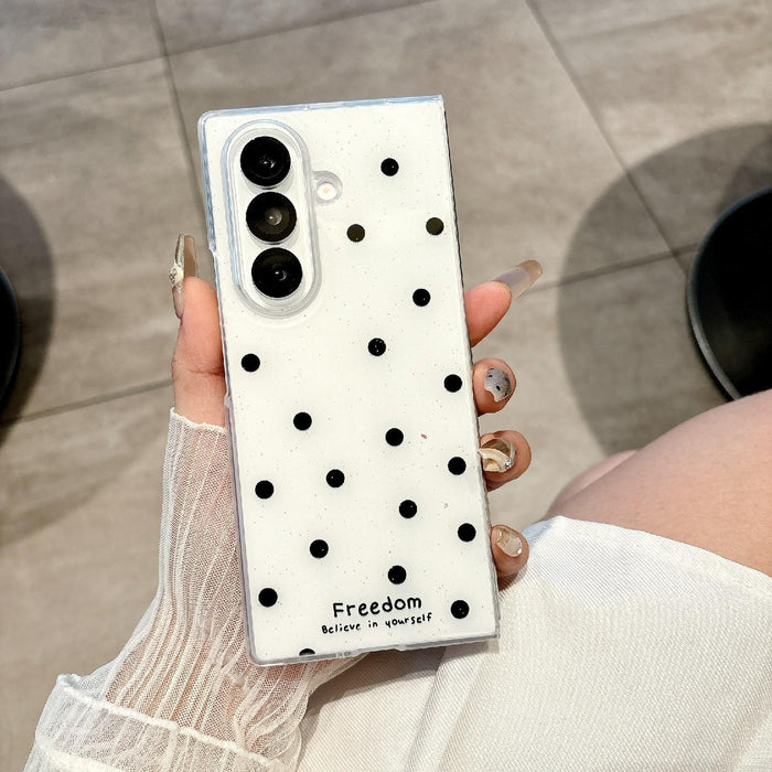 For Samsung Galaxy Z Fold7 5G Sparkling Dotted Pattern Phone Case