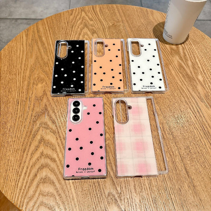 For Samsung Galaxy Z Fold7 5G Sparkling Dotted Pattern Phone Case