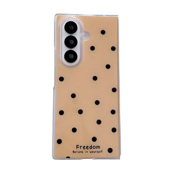 For Samsung Galaxy Z Fold7 5G Sparkling Dotted Pattern Phone Case