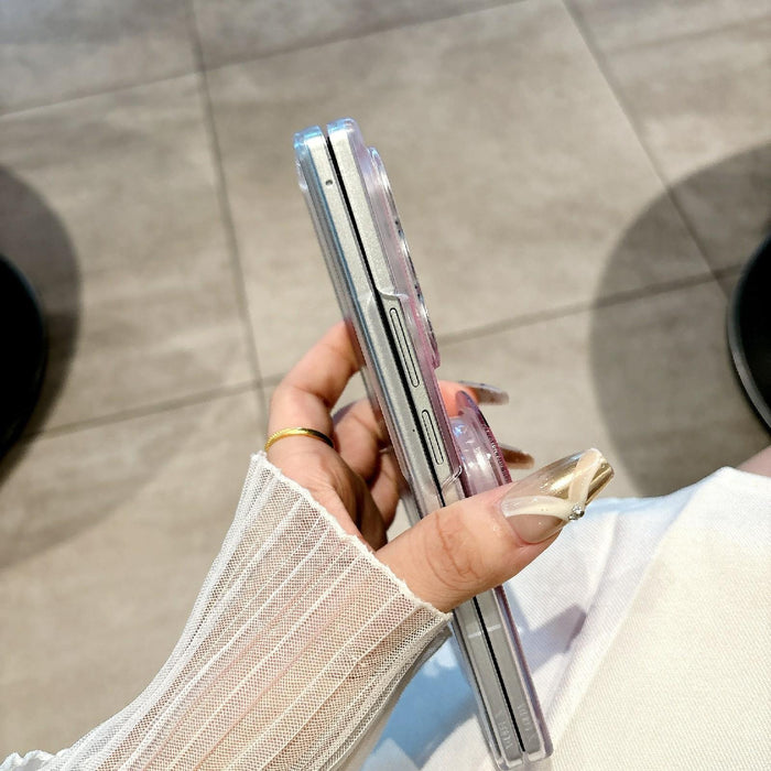 For Samsung Galaxy Z Fold7 5G Sparkling Dotted Pattern Phone Case