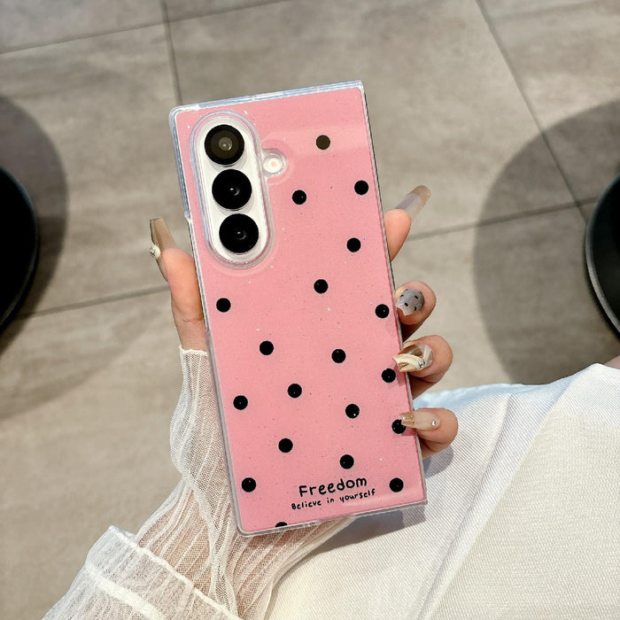 For Samsung Galaxy Z Fold7 5G Sparkling Dotted Pattern Phone Case