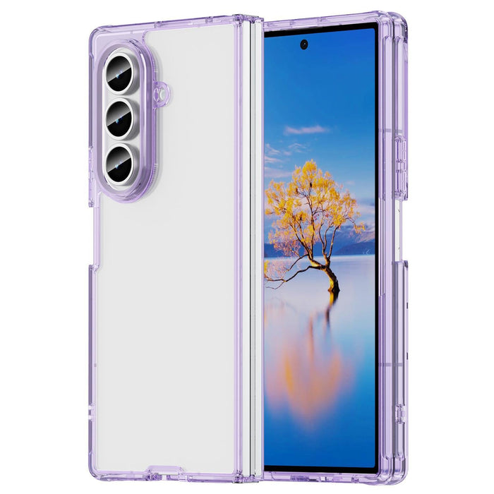 For Samsung Galaxy Z Fold7 5G Pc Hybrid Tpu Airbag Shockproof Phone Case