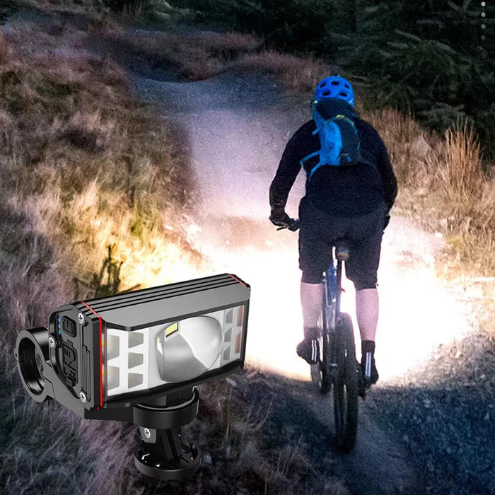 2000Lm Super Bright Led Bike Headlight Black