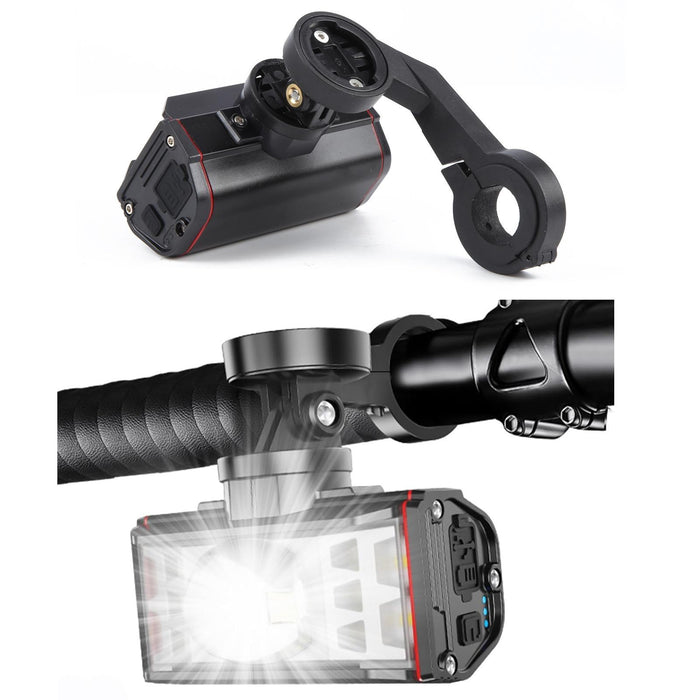 2000Lm Super Bright Led Bike Headlight Black