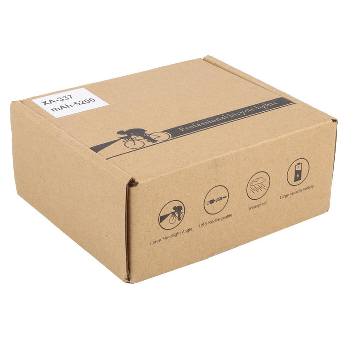 2000Lm Super Bright Led Bike Headlight Black