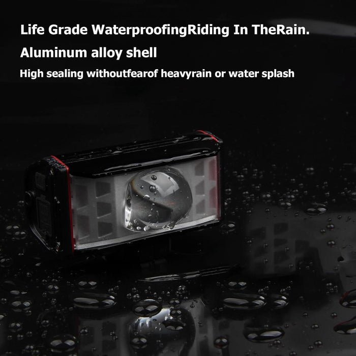 2000Lm Super Bright Led Bike Headlight Black