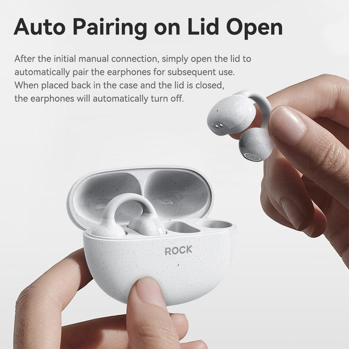 Rock Eb500 Rau07590 Bluetooth 5.4 Wireless Earcuffs Earphones