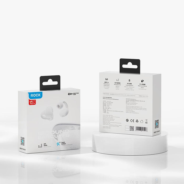 Rock Eb500 Rau07590 Bluetooth 5.4 Wireless Earcuffs Earphones