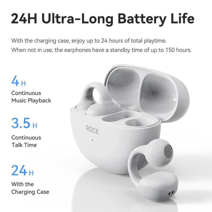 Rock Eb500 Rau07590 Bluetooth 5.4 Wireless Earcuffs Earphones