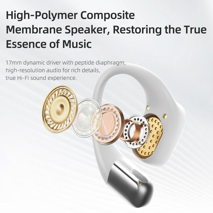 Rock X718 Rau0783 Bluetooth 5.4 Wireless Ear-Hugs Earphones