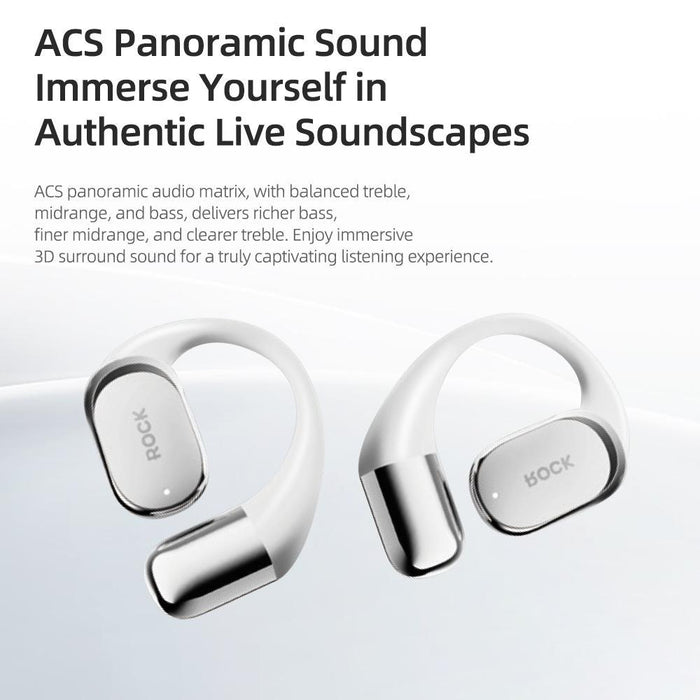 Rock X718 Rau0783 Bluetooth 5.4 Wireless Ear-Hugs Earphones