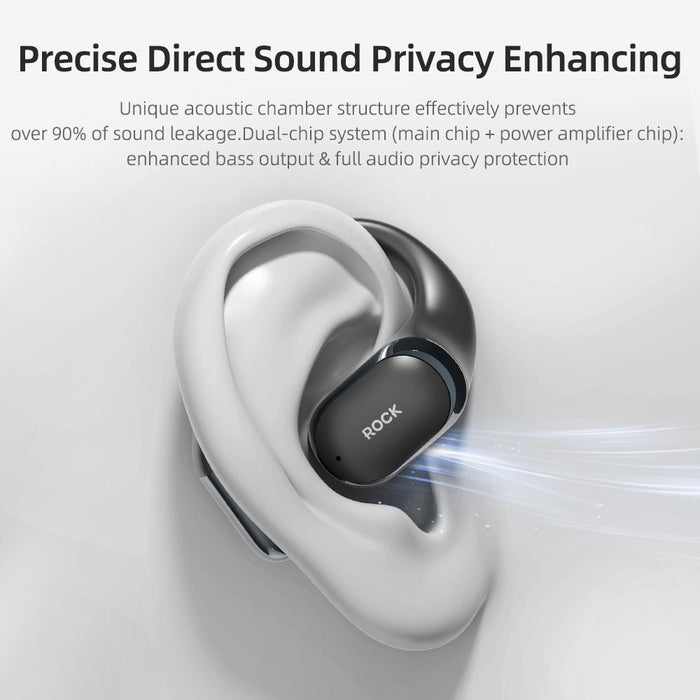 Rock X718 Rau0783 Bluetooth 5.4 Wireless Ear-Hugs Earphones