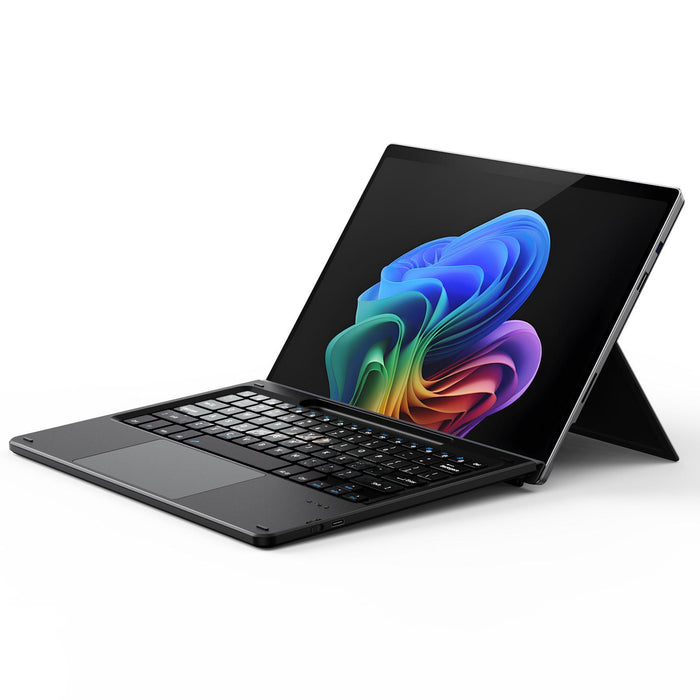 For Microsoft Surface Pro 11 / 10 / 9 / 8 Ck Pro Series Smart Magnetic Touch Bluetooth Keyboard
