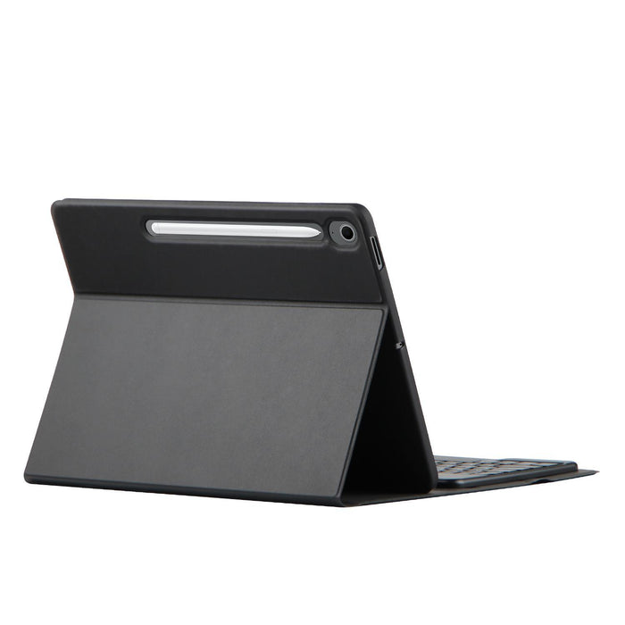 For Samsung Galaxy Tab S10 Fe+ Basics Bluetooth Keyboard Leather Tablet Case