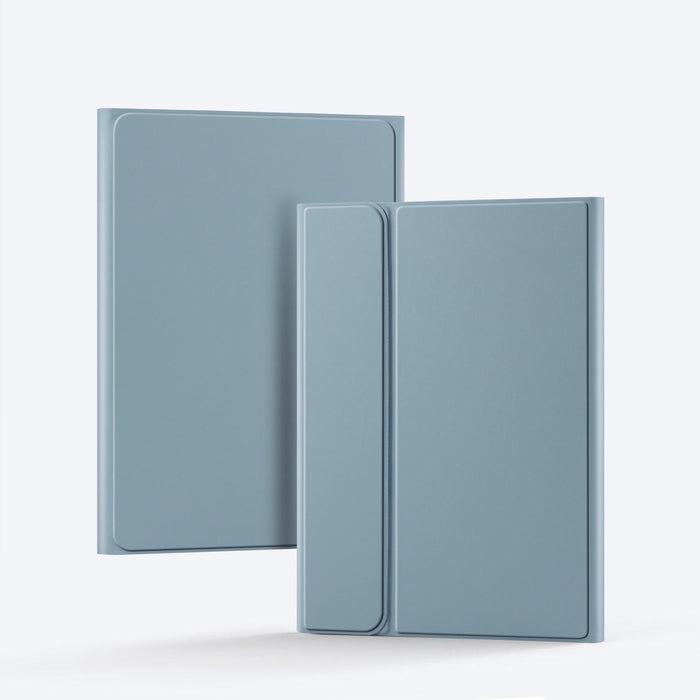 For Samsung Galaxy Tab S10 Fe+ Basics Bluetooth Keyboard Leather Tablet Case