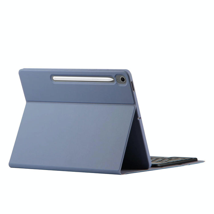 For Samsung Galaxy Tab S10 Fe+ Basics Bluetooth Keyboard Leather Tablet Case