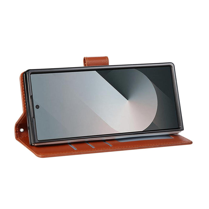 For Samsung Galaxy Z Fold7 5G 3-Card Slots Multifunctional Leather Phone Case