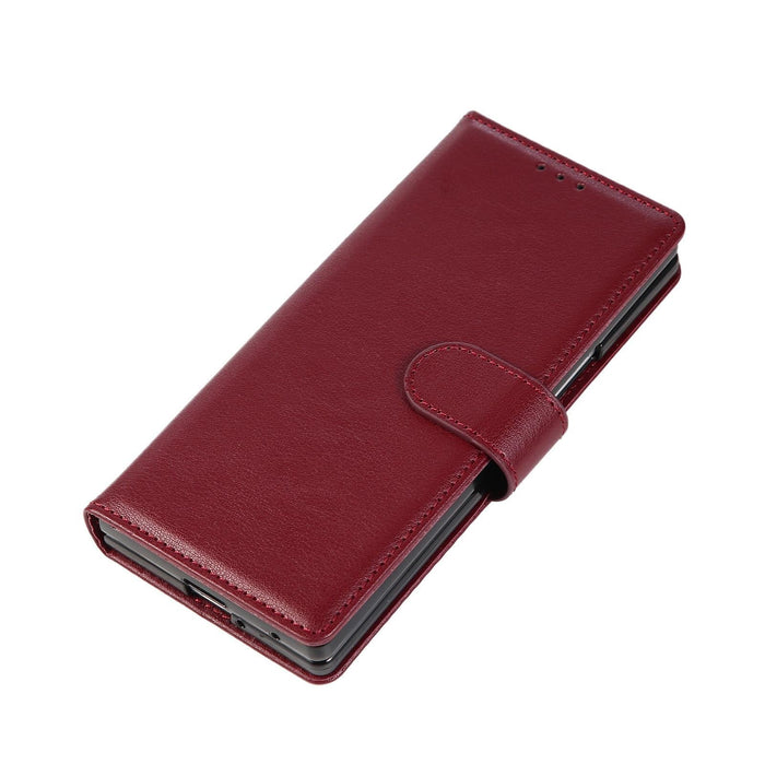 For Samsung Galaxy Z Fold7 5G 3-Card Slots Multifunctional Leather Phone Case