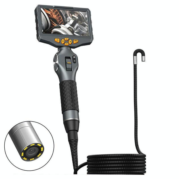 5 Inch Hd Large Screen Dual Steering Endoscope 1.55M Length Model 3.9Mm Single Lens