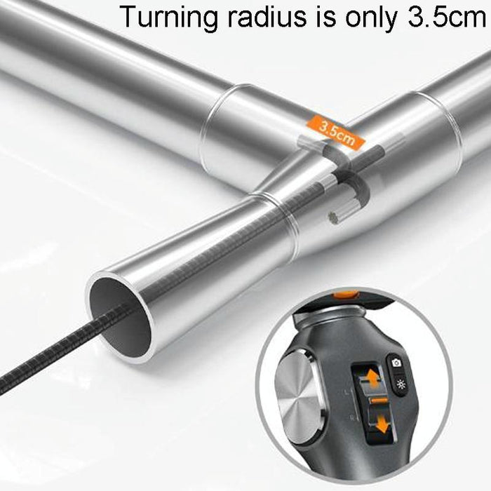 5 Inch Hd Large Screen Dual Steering Endoscope 1.55M Length Model 3.9Mm Single Lens