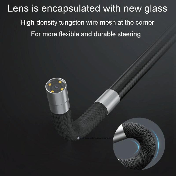 5 Inch Hd Large Screen Dual Steering Endoscope 1.55M Length Model 3.9Mm Single Lens