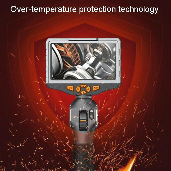 5 Inch Hd Large Screen Dual Steering Endoscope 1.55M Length Model 3.9Mm Single Lens