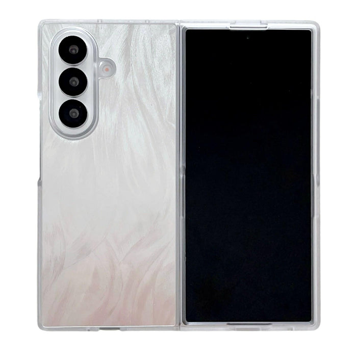 For Samsung Galaxy Z Fold7 5G Transparent Edge Pc Folding Case