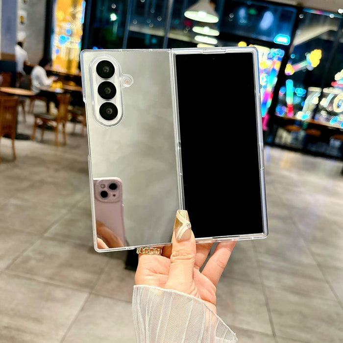 For Samsung Galaxy Z Fold7 5G Transparent Edge Pc Folding Case