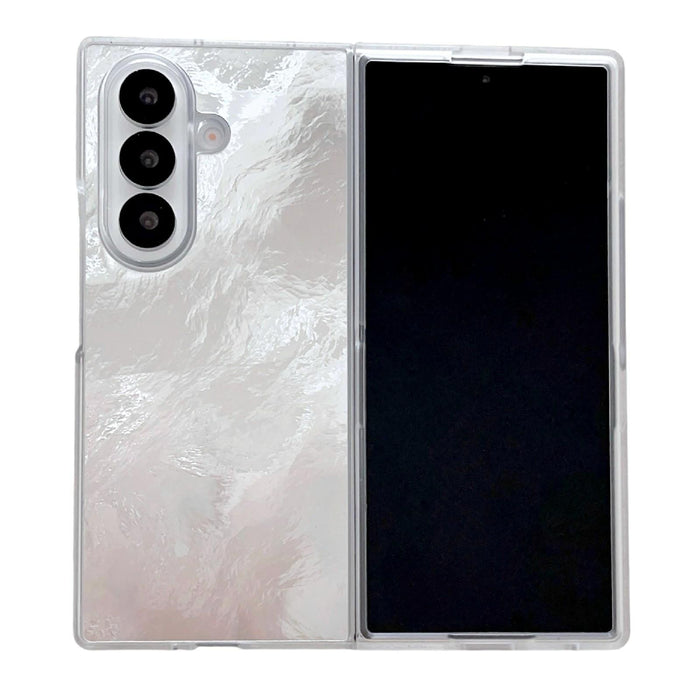 For Samsung Galaxy Z Fold7 5G Transparent Edge Pc Folding Case