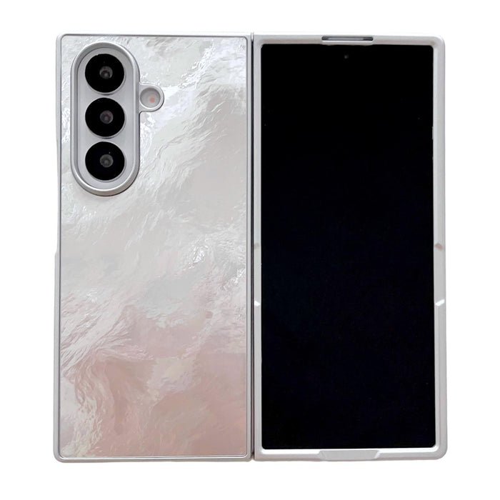 For Samsung Galaxy Z Fold7 5G Silver Edge Pc Folding Case