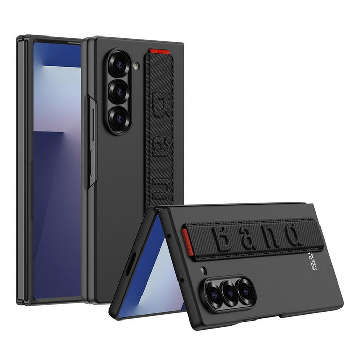 For Samsung Galaxy Z Fold7 5G Ultra-Thin Wristband Shockproof Phone Case