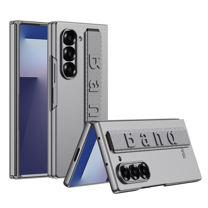 For Samsung Galaxy Z Fold7 5G Ultra-Thin Wristband Shockproof Phone Case