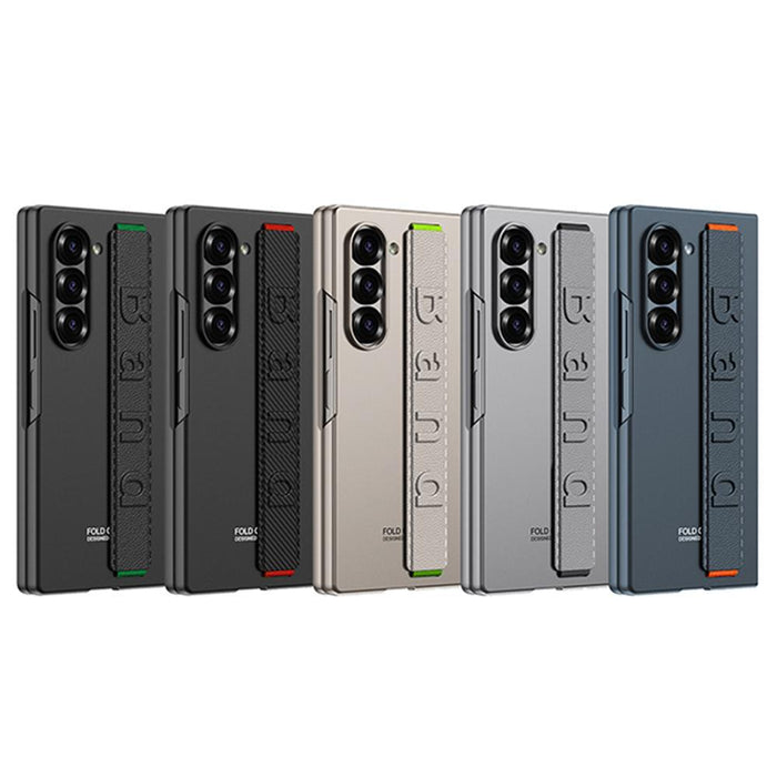 For Samsung Galaxy Z Fold7 5G Ultra-Thin Wristband Shockproof Phone Case