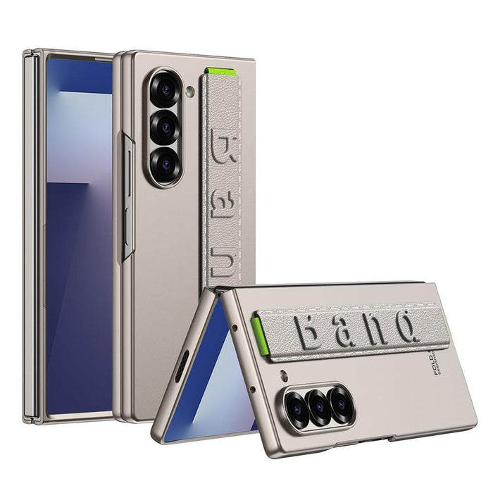 For Samsung Galaxy Z Fold7 5G Ultra-Thin Wristband Shockproof Phone Case