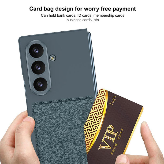 For Samsung Galaxy Z Fold7 5G Ultra-Thin Card Bag Phone Case