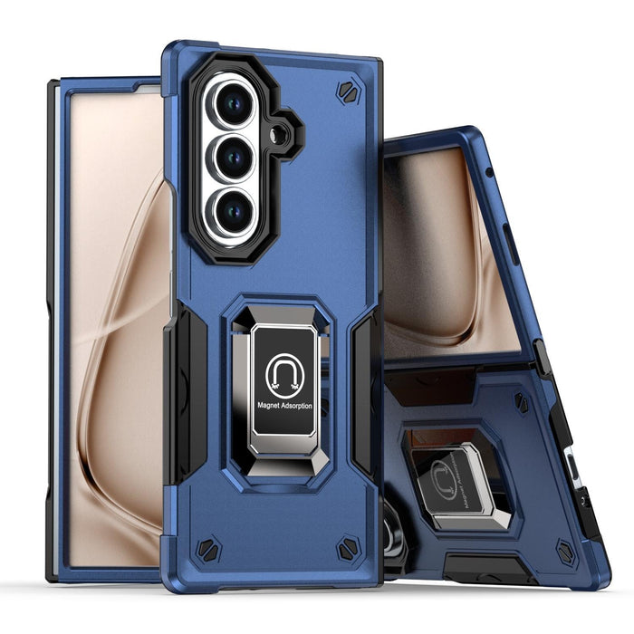 For Samsung Galaxy Z Fold7 5G Non-Slip Shockproof Armor Phone Case With Ring Holder