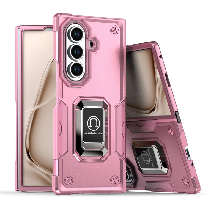 For Samsung Galaxy Z Fold7 5G Non-Slip Shockproof Armor Phone Case With Ring Holder