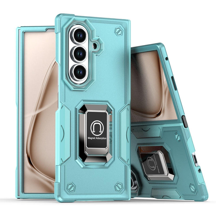 For Samsung Galaxy Z Fold7 5G Non-Slip Shockproof Armor Phone Case With Ring Holder