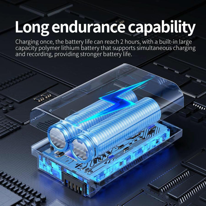 4K Wifi Thumb Sports Camera No Screen Simple Version Black