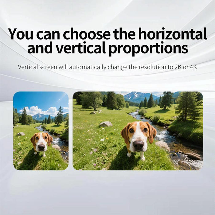 4K Mini Wifi Sports Camera With Screen Simple Version Black