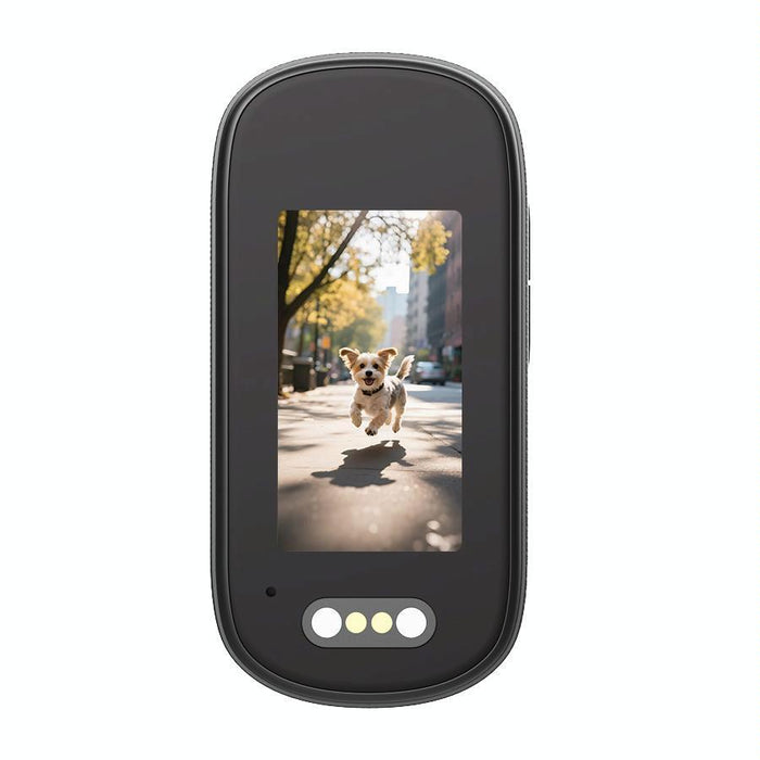 4K Mini Wifi Sports Camera With Screen Simple Version Black