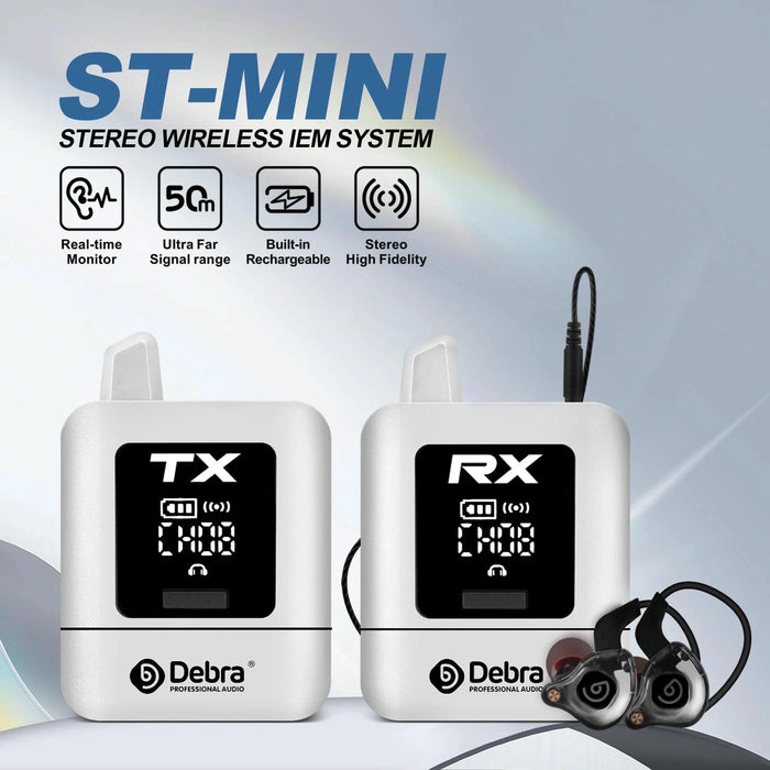 2.4G Stereo Wireless Monitor System Transmitter & Receiver