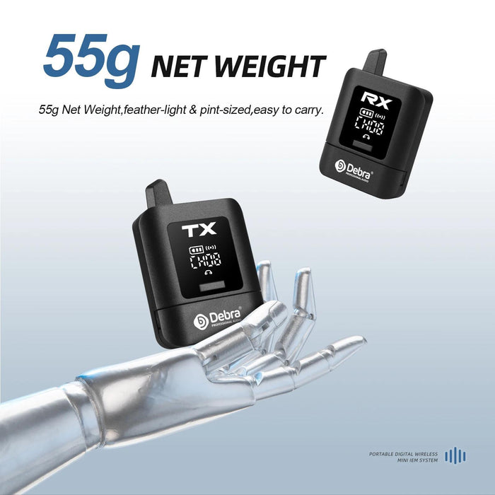 2.4G Stereo Wireless Monitor System + Earphones