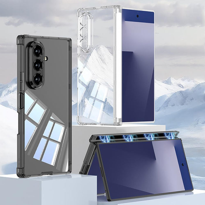 For Samsung Galaxy Z Fold7 5G Magnetic Hinge Airbag Phone Case