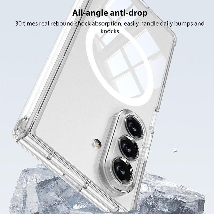 For Samsung Galaxy Z Fold7 5G Magnetic Hinge Airbag Phone Case