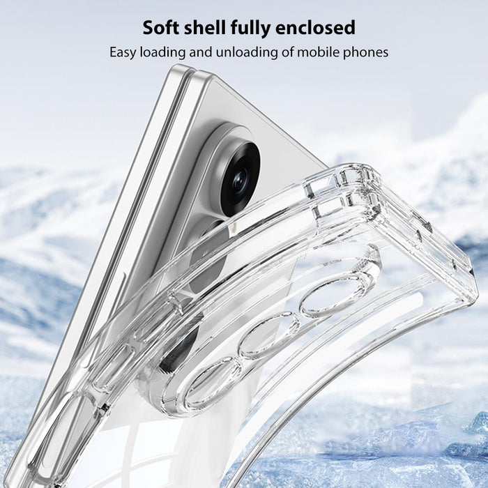 For Samsung Galaxy Z Fold7 5G Magnetic Hinge Airbag Phone Case