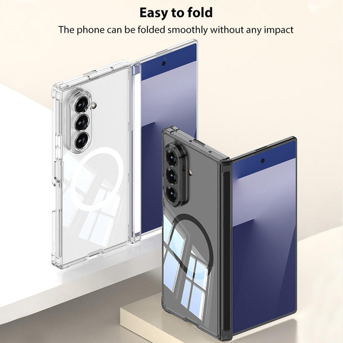 For Samsung Galaxy Z Fold7 5G Magnetic Hinge Airbag Phone Case